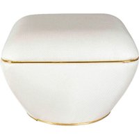 360 Living Hocker Contessa 120 elfenbein gold B/H/T: ca. 60x42,5x60 cm von 360 Living