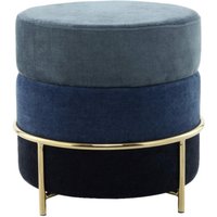 360 Living Hocker Matilda 200 blau H/D: ca. 46x48,5 cm von 360 Living