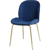 Stuhl Charlize 100 2er blau Microfaser B/H/T: ca. 48x87x59 cm Stuhl Charlize 100 2er blau Microfaser B/H/T: ca. 48x87x59 cm von 360 Living