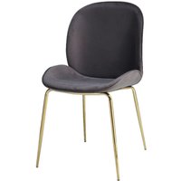 Stuhl Charlize 100 2er grau Microfaser B/H/T: ca. 48x87x59 cm Stuhl Charlize 100 2er grau Microfaser B/H/T: ca. 48x87x59 cm von 360 Living