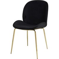 Stuhl Charlize 100 2er schwarz Microfaser B/H/T: ca. 48x87x59 cm Stuhl Charlize 100 2er schwarz Microfaser B/H/T: ca. 48x87x59 cm von 360 Living
