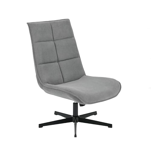 39F FURNITURE DREAM Modern Swivel Lounge Chair with Reclining Function Fabric seat cushionmetal Base, Gray, 63.5x85x93cm 39F FURNITURE DREAM Modern Swivel Lounge Chair with Reclining Function Fabric seat cushionmetal Base, Gray, 63.5x85x93cm von 39F FURNITURE DREAM