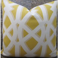 Designer Kissen Cover - 20 X 20, 18 18, 22 Rankgitter Eltpk Eigelb Gelb Designer Kissen Cover - 20 X 20, 18 18, 22 Rankgitter Eltpk Eigelb Gelb von 3BModLiving