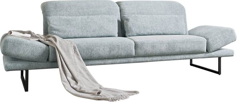 3C Candy 2-Sitzer Mallow Designsofa mit Komfortfunktionen, modern und bequem, Verstellbare Armlehne und Kopfteil, manuelle Sitztiefenverstellung von 3C Candy