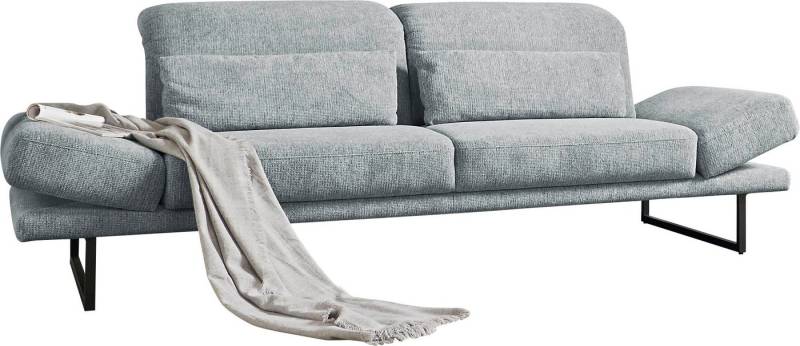 3C Candy 2-Sitzer Mallow Designsofa mit Komfortfunktionen, modern und bequem, Verstellbare Armlehne und Kopfteil, manuelle Sitztiefenverstellung von 3C Candy