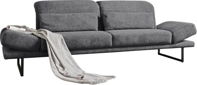 3C Candy 2-Sitzer Mallow Designsofa mit Komfortfunktionen, modern und bequem, Verstellbare Armlehne und Kopfteil, manuelle Sitztiefenverstellung von 3C Candy