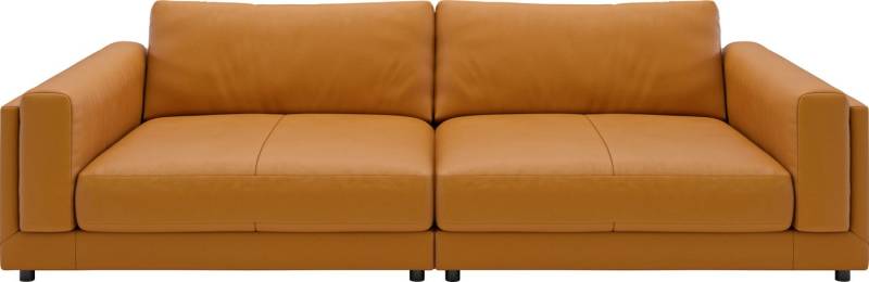 3C Candy Big-Sofa Karalis mit extra großer Sitztiefe, elegantes Mega Sofa zum Relaxen, auch in Cord- oder Leder-Bezug, lose Kissen, loungige Bequemlichkeit von 3C Candy