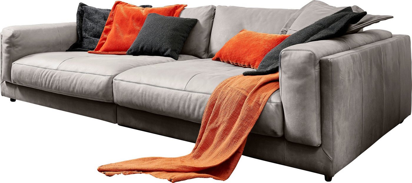 3C Candy Big-Sofa Karalis, auch in Cord-Bezug, lose Kissen, loungige Bequemlichkeit von 3C Candy