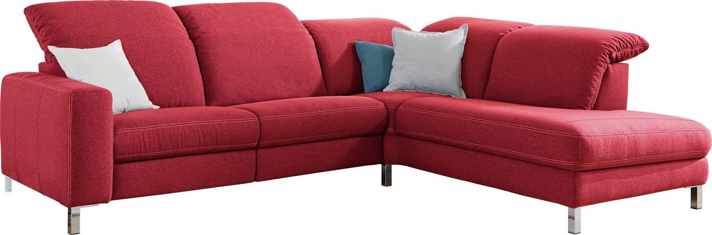 3C Candy Ecksofa L-Form, Polsterecke, wahlweise mit Relaxfunktion von 3C Candy