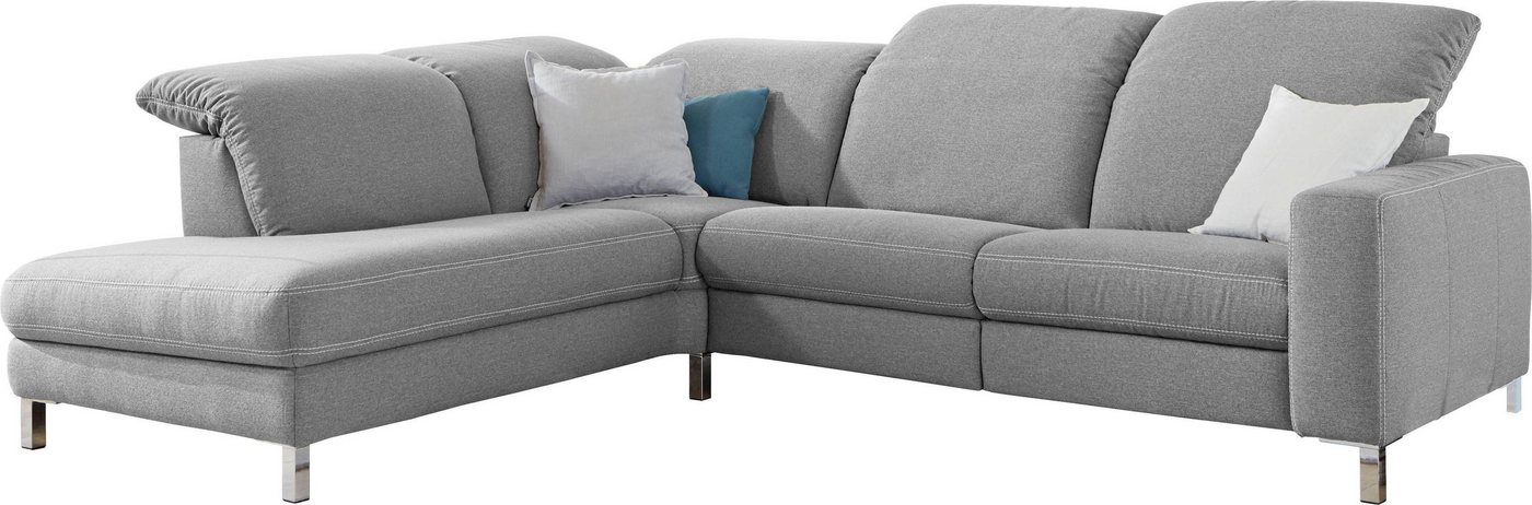 3C Candy Ecksofa L-Form, Polsterecke, wahlweise mit Relaxfunktion von 3C Candy