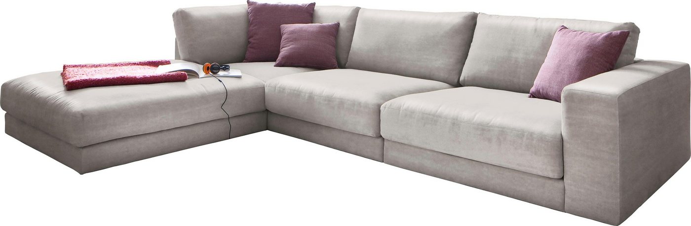 3C Candy Ecksofa Enisa II L-Form, bestehend aus Modulen, daher auch individuell aufstellbarbar von 3C Candy