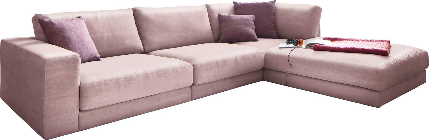 3C Candy Ecksofa Enisa II, bestehend aus Modulen, daher auch individuell aufstellbarbar von 3C Candy