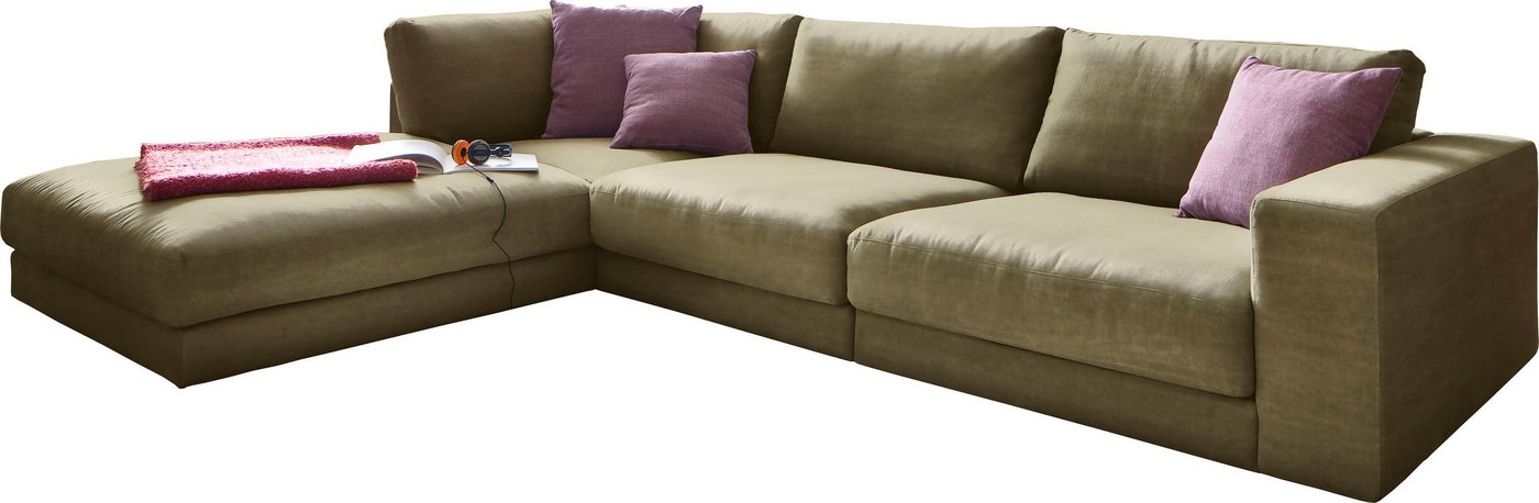 3C Candy Ecksofa Enisa II, bestehend aus Modulen, daher auch individuell aufstellbarbar von 3C Candy