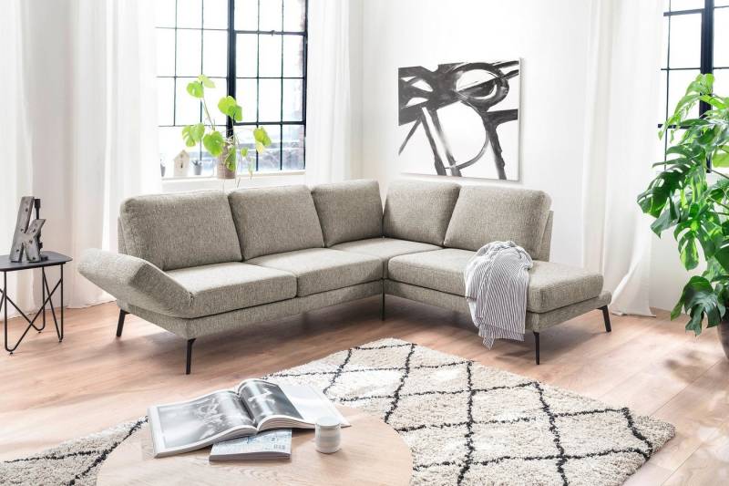 3C Candy Ecksofa Kairo Multifunktion-Sofa, bequem und viele Komfortfunktionen, L-Form, inklusive Drehsitz-, Armlehnen- und Rückenverstellung von 3C Candy