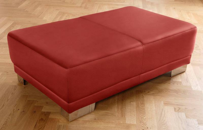 3C Candy Polsterhocker Menorca, Bezug Dickleder, passend zum Ecksofa von 3C Candy