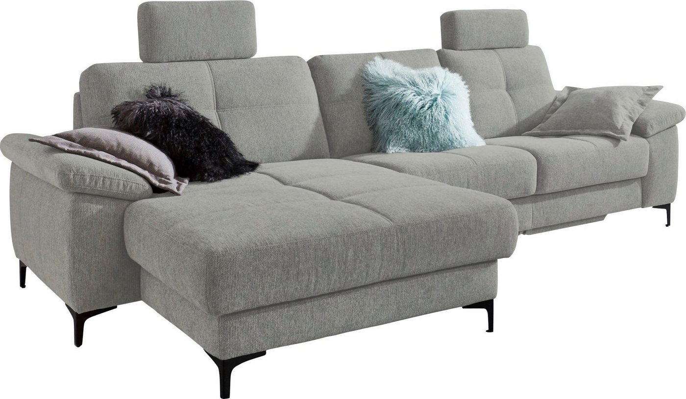 3C Carina Ecksofa Burnaby L-Form, 2 Kopfstützen, optional mit Schlaf- und motorischer Relaxfunktion 3C Carina Ecksofa Burnaby L-Form, 2 Kopfstützen, optional mit Schlaf- und motorischer Relaxfunktion von 3C Carina
