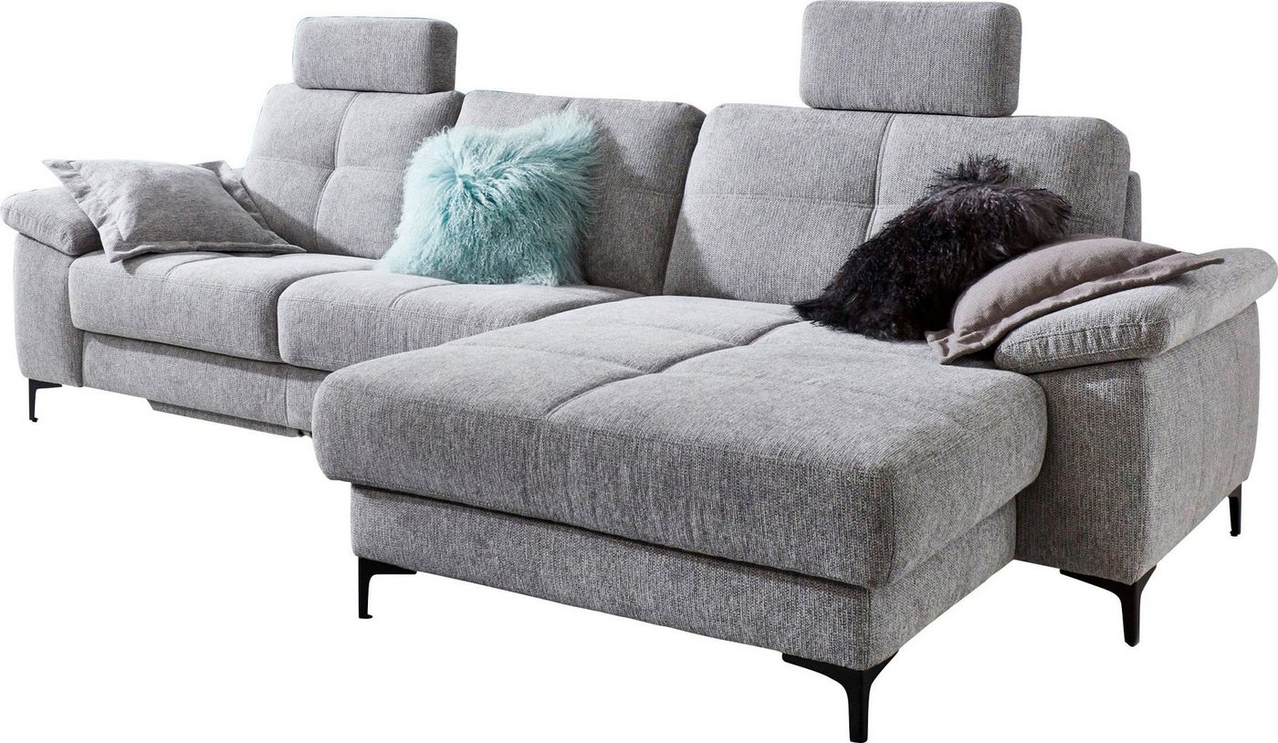 3C Carina Ecksofa Burnaby L-Form, 2 Kopfstützen, optional mit Schlaf- und motorischer Relaxfunktion 3C Carina Ecksofa Burnaby L-Form, 2 Kopfstützen, optional mit Schlaf- und motorischer Relaxfunktion von 3C Carina