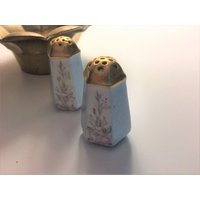 Handbemalte Vergoldete Miniatur Salz - Und Pfefferstreuer A.e.r von 3CoolSisters