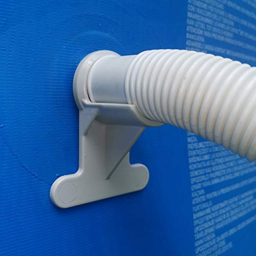 Schwimmbad-Rohrhalter (30–37 mm), verhindert Belastung, Reißen, Durchstoßen, kompatibel mit Intex & Bestway Pools, 2 Stück von 3D Cabin