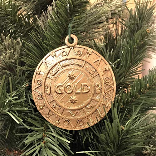 Weise-Männer-Set: Gold, Weihrauch und Myrrhe, Bühnenrequisiten/Dekoration, Krippe, Weihnachtsbaum (1 goldfarben) von 3D Cabin