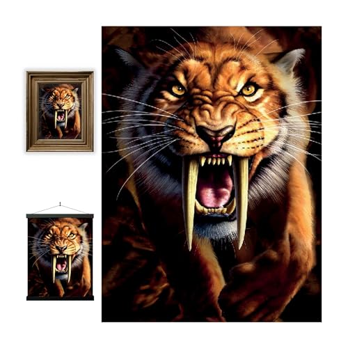 3D LiveLife Linsenförmige Wandkunst Drucke - Säbelzahnfisch von Deluxebase. Ungerahmtes 3D Jura Poster. Perfekter Wandfüller. Original kunstwerk lizenziert von bekannt künstler, Jerry LoFaro 3D LiveLife Linsenförmige Wandkunst Drucke - Säbelzahnfisch von Deluxebase. Ungerahmtes 3D Jura Poster. Perfekter Wandfüller. Original kunstwerk lizenziert von bekannt künstler, Jerry LoFaro von 3D LiveLife