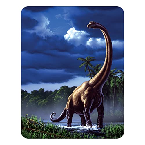 3D LiveLife Magnet - Brachiosaurus von Deluxebase. Linsenförmige 3D Dinosaurier Kühlschrankmagnet. Dekoration für Kinder und Erwachsene mit Kunstwerk lizenziert von bekannt Künstler, Jerry LoFaro von 3D LiveLife