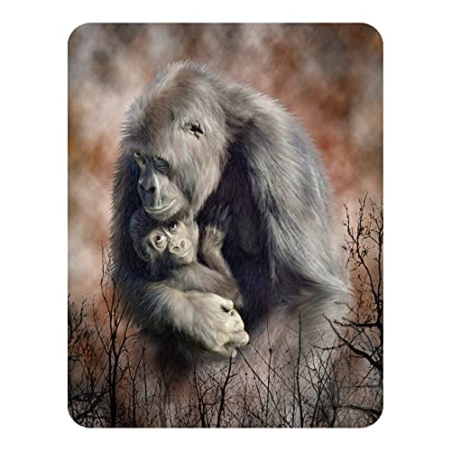 3D LiveLife Magnet - Großartige Liebe von Deluxebase. Linsenförmige 3D Gorilla Kühlschrankmagnet. Dekoration für Kinder und Erwachsene mit Kunstwerk lizenziert von bekannt Künstler, Carol Cavalaris von 3D LiveLife