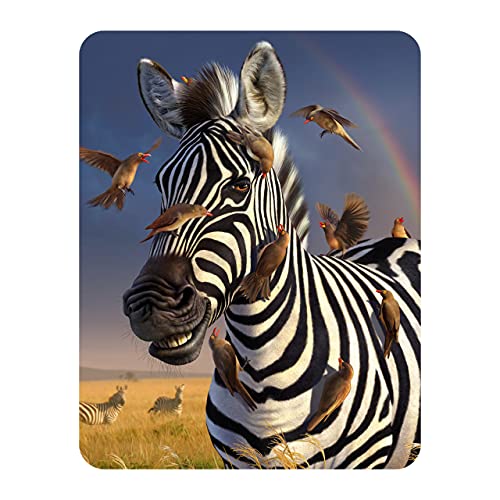 3D LiveLife Magnet - Knastbruder von Deluxebase. Linsenförmige 3D Zebra Kühlschrankmagnet. Dekoration für Kinder und Erwachsene mit Kunstwerk lizenziert von bekannt Künstler, Jerry LoFaro von 3D LiveLife