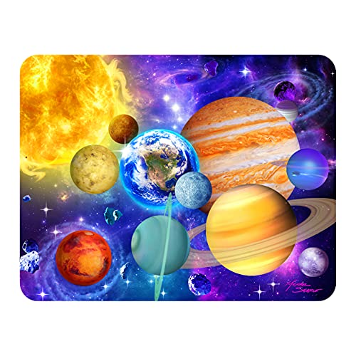 3D LiveLife Magnet - Weltall Odyssee von Deluxebase. Linsenförmige 3D Astronomie Kühlschrankmagnet. Dekoration für Kinder und Erwachsene mit Kunstwerk lizenziert von bekannt Künstler, Michael Searle von 3D LiveLife