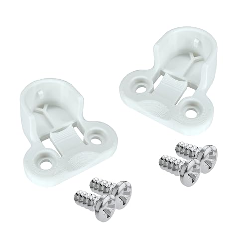 Kleiderstangen-Halter Set für IKEA Pax KOMPLEMENT Stange Halter Ersatz, weiß Kleiderstangen-Halter Set für IKEA Pax KOMPLEMENT Stange Halter Ersatz, weiß von 3D M