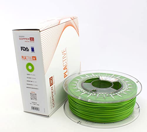 PLACTIVE AN1 nanocomposite - PLA | 1.75MM | 750 GR | APPLE GREEN - PLACTIVE PLACTIVE AN1 nanocomposite - PLA | 1.75MM | 750 GR | APPLE GREEN - PLACTIVE von 3D Printlife