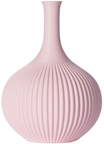 3D Vase Blumenvase/Dekovase Sonja 20 cm für Schnitt-/ Trockenblumen | nachhaltig | wasserdicht (Rosa) von 3D Vase