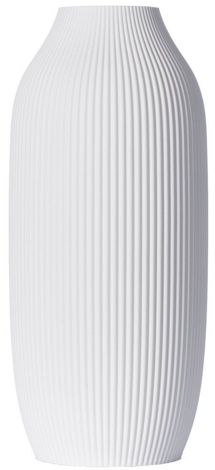 3D Vase Dekovase Stella L 30cm Nachhaltige Deko Vase Pampasgras Trockenblumen Bodenvase, modernes Design von 3D Vase