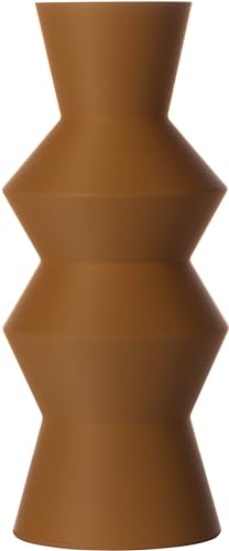 3D Vase Dekovase Asta 30cm Bodenvase Deko Vase Pampasgras Trockenblumen (Braun) von 3D Vase