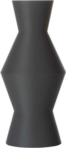 3D Vase Dekovase Auri 30cm Bodenvase Deko Vase Pampasgras Trockenblumen (Dunkelgrau) von 3D Vase