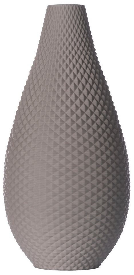 3D Vase Dekovase Babette 38cm Nachhaltige Deko Vase Pampasgras Trockenblumen, Bodenvase von 3D Vase