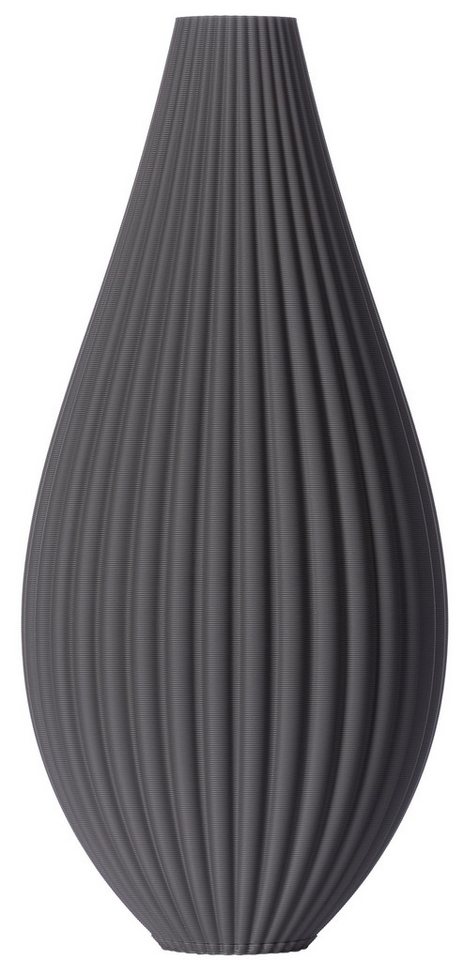 3D Vase Dekovase Sina L 30cm Nachhaltige Deko Vase Pampasgras Trockenblumen Bodenvase, modernes Design von 3D Vase