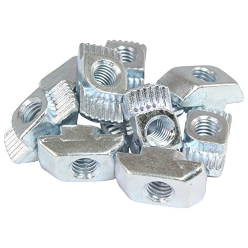 100x Hammermutter Nut 10 - Typ B - M6 Steg 3,0 mm, Stahl verzinkt 100x Hammermutter Nut 10 - Typ B - M6 Steg 3,0 mm, Stahl verzinkt von 3D24