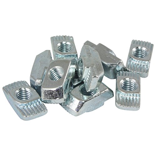 100x Hammermutter Nut 8 - Typ B - M5 Steg 1,5 mm, Stahl verzinkt 100x Hammermutter Nut 8 - Typ B - M5 Steg 1,5 mm, Stahl verzinkt von 3D24