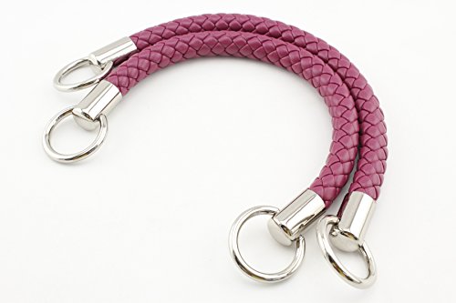 T49 Handtaschengriffe aus 30,5 cm gehäkelt Kunstleder matt Violett 2 Stück T49 Handtaschengriffe aus 30,5 cm gehäkelt Kunstleder matt Violett 2 Stück von 3DANCraftit