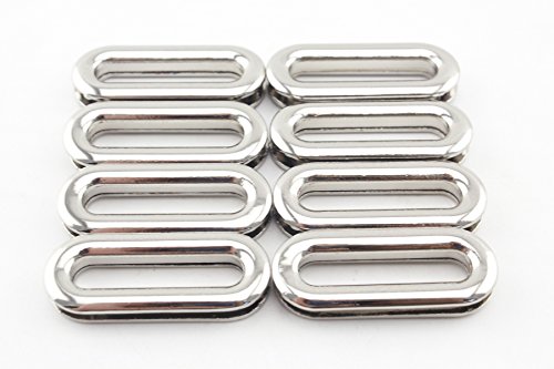 Z39C Ösen 31 mm oval Zinklegierung Unterlegscheiben für Kleidung Lederhandwerk Taschen Handwerk und Kleidung 8 Stück Z39C Ösen 31 mm oval Zinklegierung Unterlegscheiben für Kleidung Lederhandwerk Taschen Handwerk und Kleidung 8 Stück von 3DANCraftit