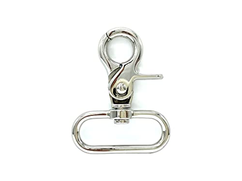 Zink Legierung Karabiner Karabinerhaken für Gurt Handtasche Tasche Schlüssel Ring DIY Craft 1 1/2 inch / 38mm J201 von 3DANCraftit