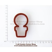 Buchsbaum Im Topf Ausstecher von 3DCookieCutterShop