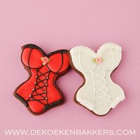 Korsett-Ausstechform | Keks - Fondant Tonausstecher Keksausstecher Importstück von 3DCookieCutterShop