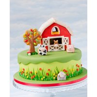 Lebkuchen-Bauernhaus-Ausstechformen-Set | Keks-, Fondant - Und Tonausstecher Keksausstecher Importstück von 3DCookieCutterShop