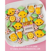 Limonadenstand-Ausstechformen-Set Limonadenstand-Ausstechformen-Set von 3DCookieCutterShop