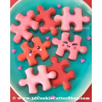 Puzzleteil Nr. 2 Ausstechform | Keks - Fondant Tonausstecher Keksausstecher Importstück von 3DCookieCutterShop