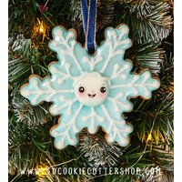 Schneeflocke #1 Ausstechform | Keks - Fondant Tonausstecher Keksausstecher Importstück Schneeflocke #1 Ausstechform | Keks - Fondant Tonausstecher Keksausstecher Importstück von 3DCookieCutterShop