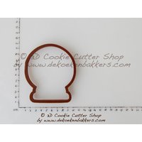 Schneekugel-Ausstechform | Keks - Fondant Tonausstecher Keksausstecher Importstück Schneekugel-Ausstechform | Keks - Fondant Tonausstecher Keksausstecher Importstück von 3DCookieCutterShop