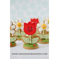 Tulpe #1 Ausstechform | Fondant-Ausstechform Ton-Ausstechform von 3DCookieCutterShop